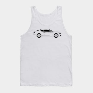 Continental GT Black Outline Tank Top